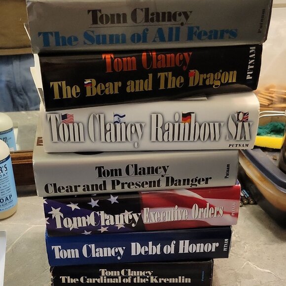 Tom Clancy Book Collection - Picture 1 of 6